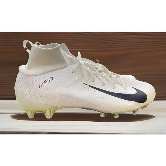 Nike Vapor Untouchable Pro 3 Mens Football Cleats White AO3021-100 Size 14 - Picture 3 of 8